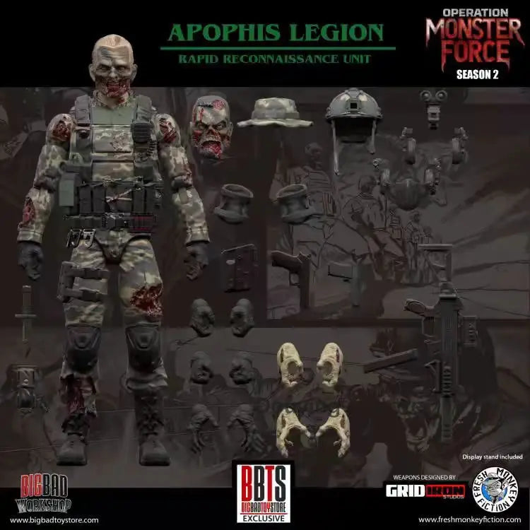 In Stock Original Operation Monster Fo rce2 Series figures 1/12 Action figure Anime Toys Gift Collectible Model