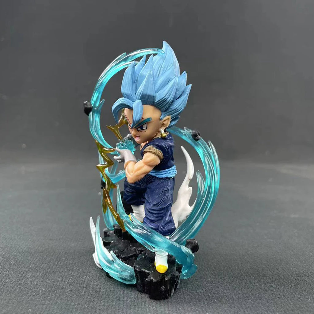 Q версия Dragon Ball Z Vegeta фигурка Vegetto 11CM PVC екшън фигурки колекция модели играчки