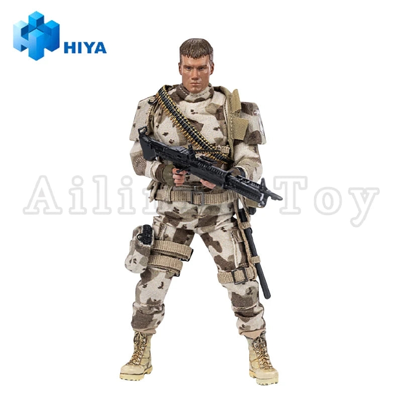 HIYA 1/12 6inch Action Figure Exquisite Super Series Universal Soldier Andrew Scott Anime For Gift