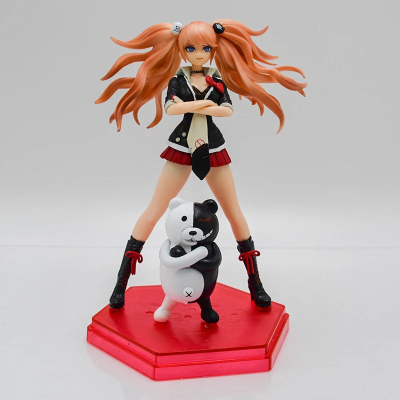 18cm Pop Up Parade Enoshima Junko Anime Figure Danganronpa 1.2 Reload Komaeda Nagito Action Figure Collectible Model Doll Toys