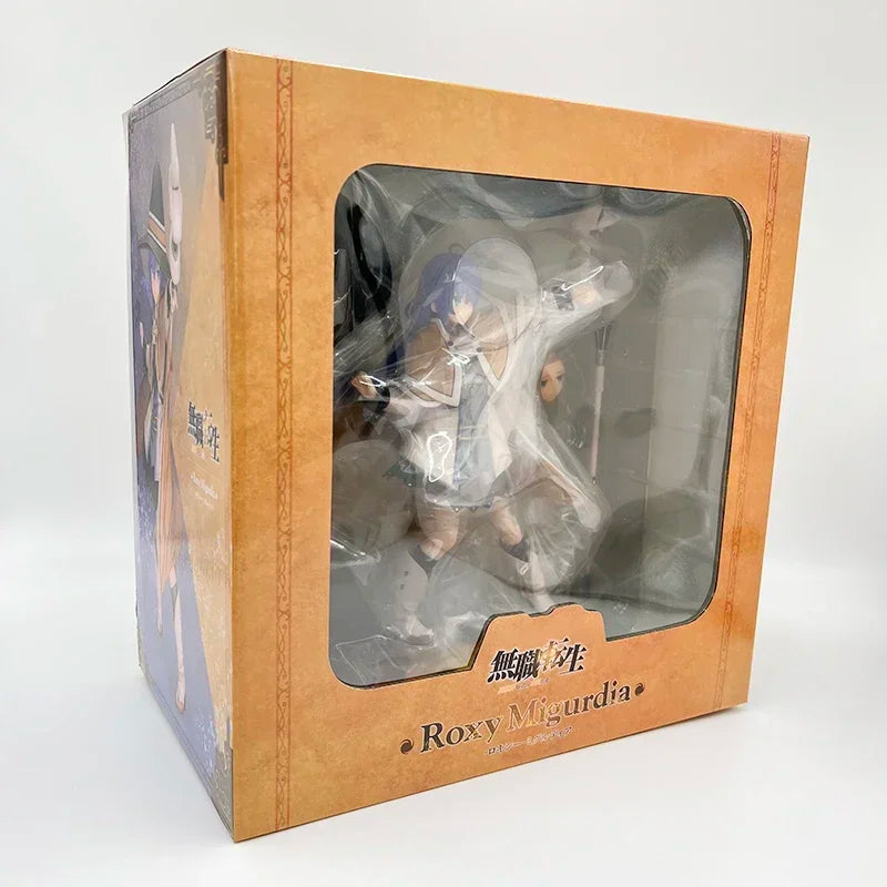 22cm Mushoku Tensei Jobless Reincarnation Sylphiette Anime Figure Roxy Migurdia/Eris Boreas Greyrat Action Figure Model Doll Toy