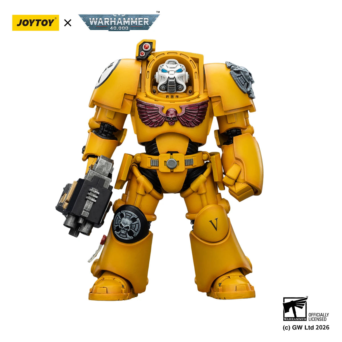 JOYTOY Warhammer 40k 1/18 Action Figures Terminator Black Templars Dark Angels Imperial Fists White Scars Salamanders Model Toys