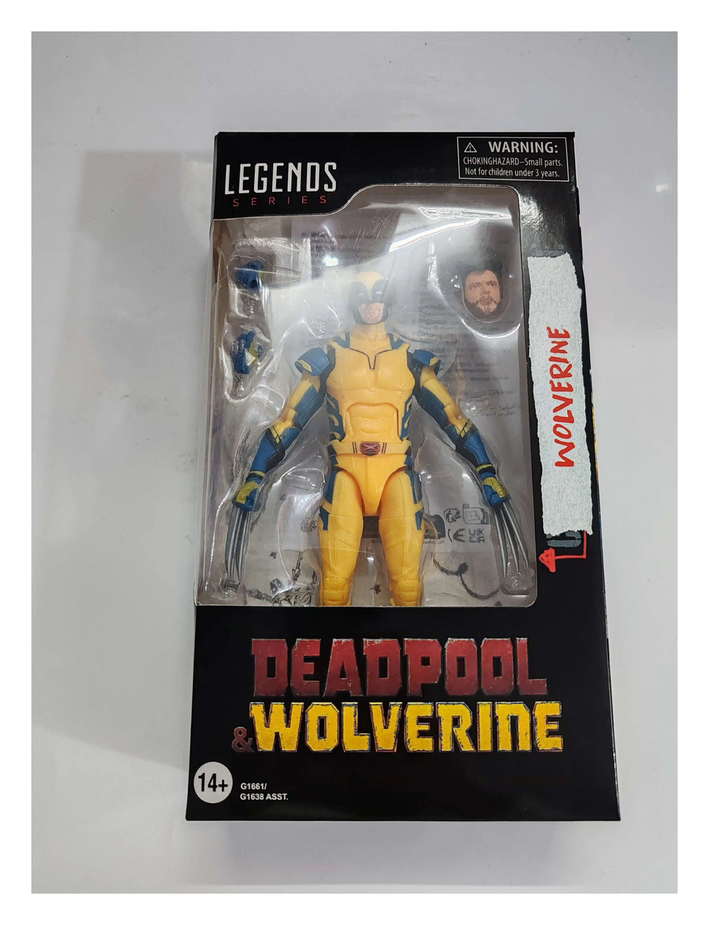 New Marvel Legends Deadpool 3 Action Dolls Hand-Made Founder Model Toys Collectible Ornaments For Boys' Holiday Birthday Gifts
