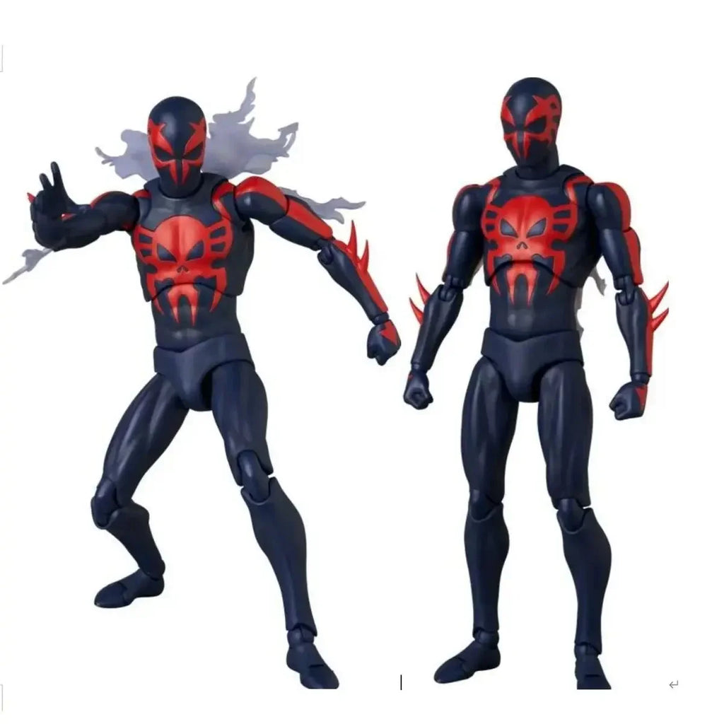Hot Anime Mafex 239 Spider Man 2099 Comic Version Action Figure Joint Mobile Handpiece Model Desktop Collectibles Toy Boys Gift
