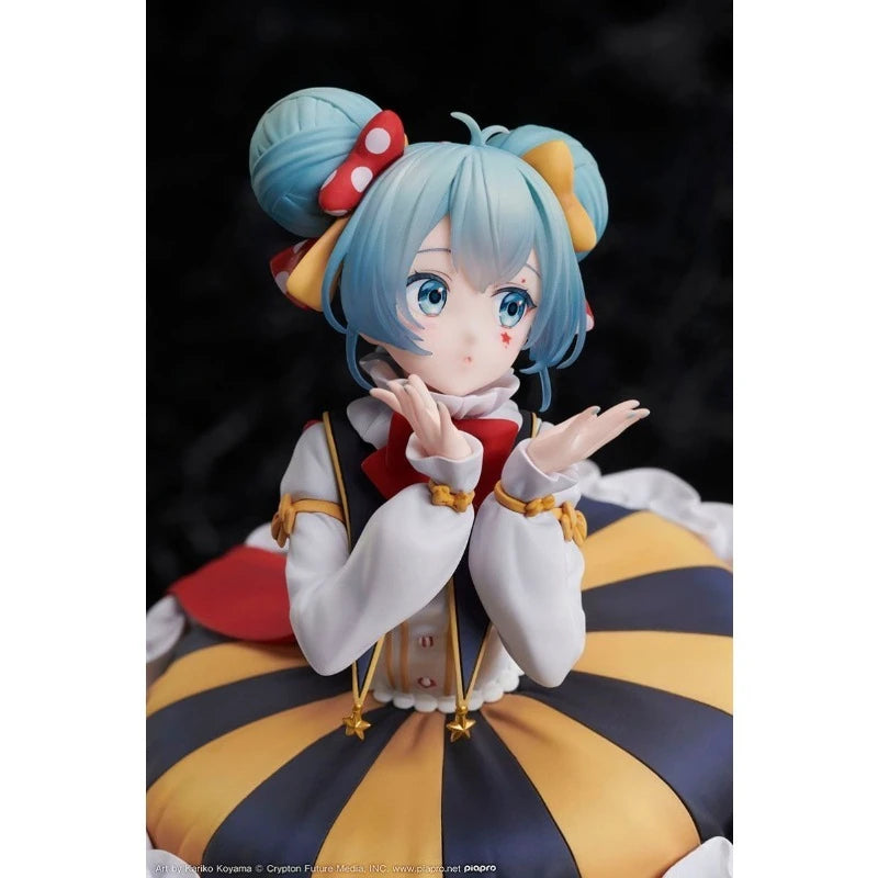 Design COCO circus miku 100% Original genuine 244mm PVC Action Figure Anime Figure Model Toys Figure Collection Doll Gift