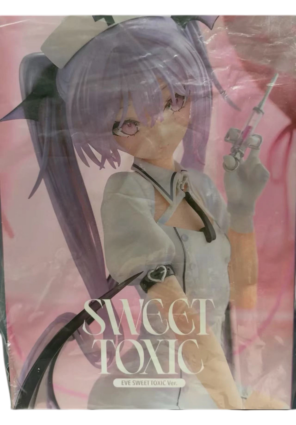 In Stock Pink Charm Eve Nurse SWEET TOXIC Figure Scenery Ornament Model Boy Gift Peripheral Action Figure Collection Gift