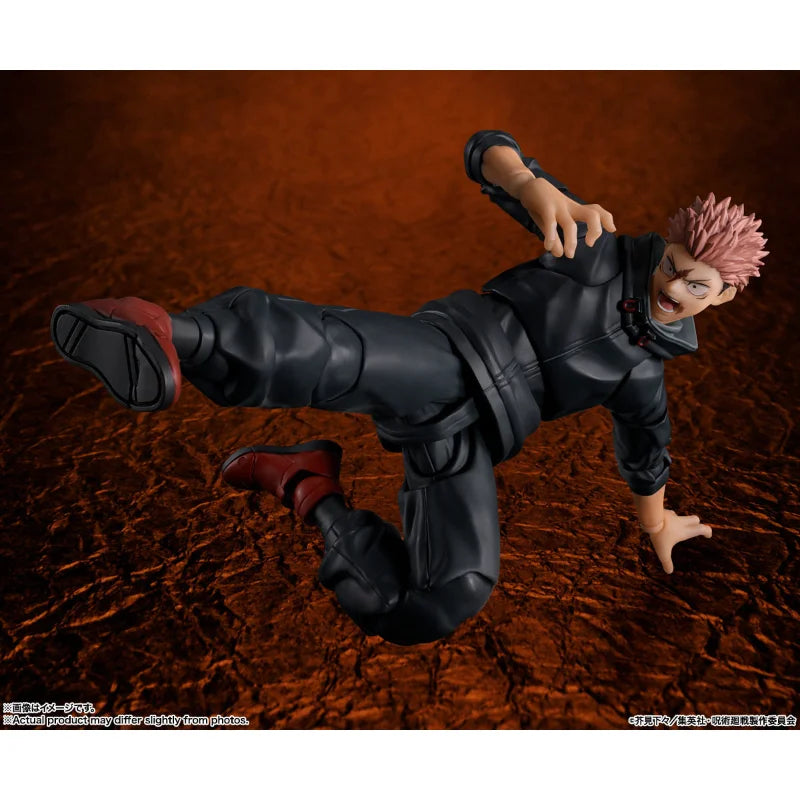 100%Original Bandai Jujutsu Kaisen S.H.Figuarts SHF Yuji Itadori Sukuna's Vessel Action Figure Gifts Collectible Model Toys