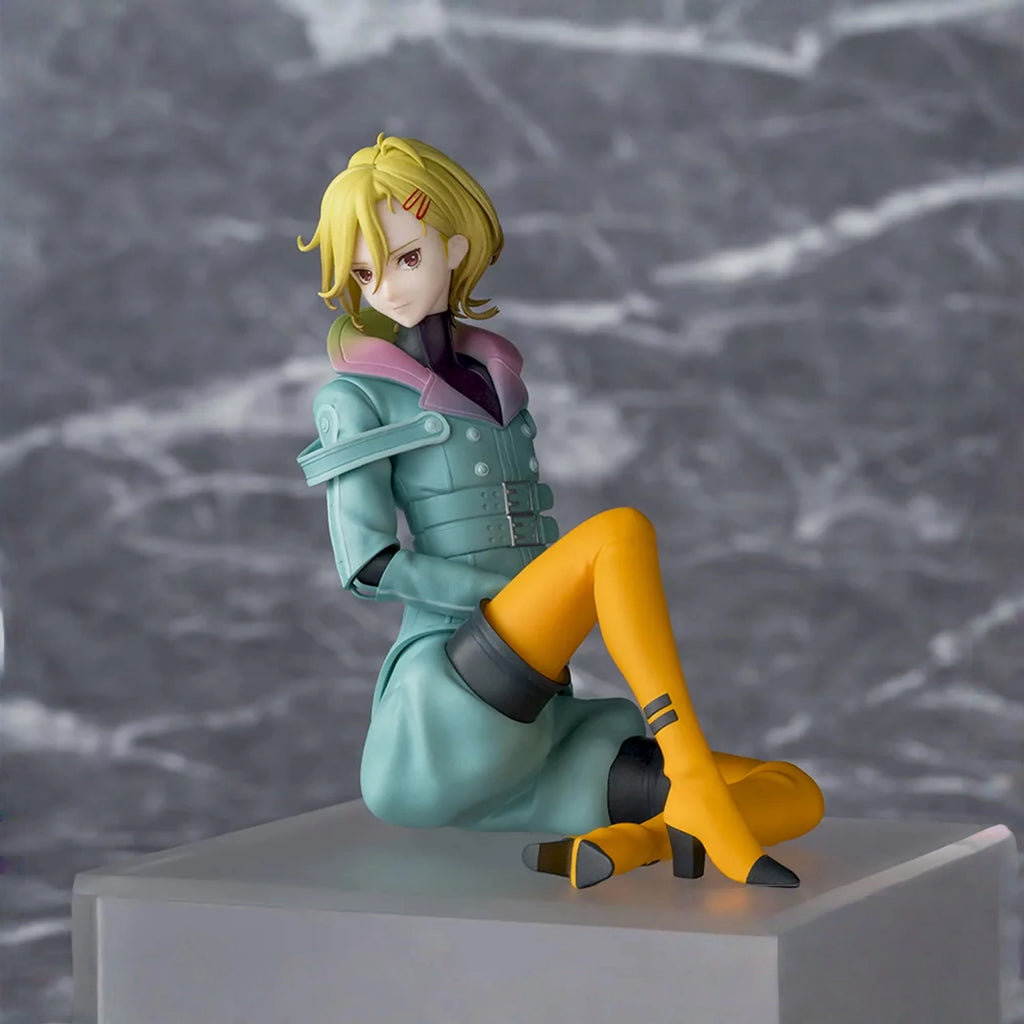 Genuine Sega Gnosia Seth Noodle Stopper Prize Action Figure Model Sitting Pose Anime Character Collectible Statue Desktop Model