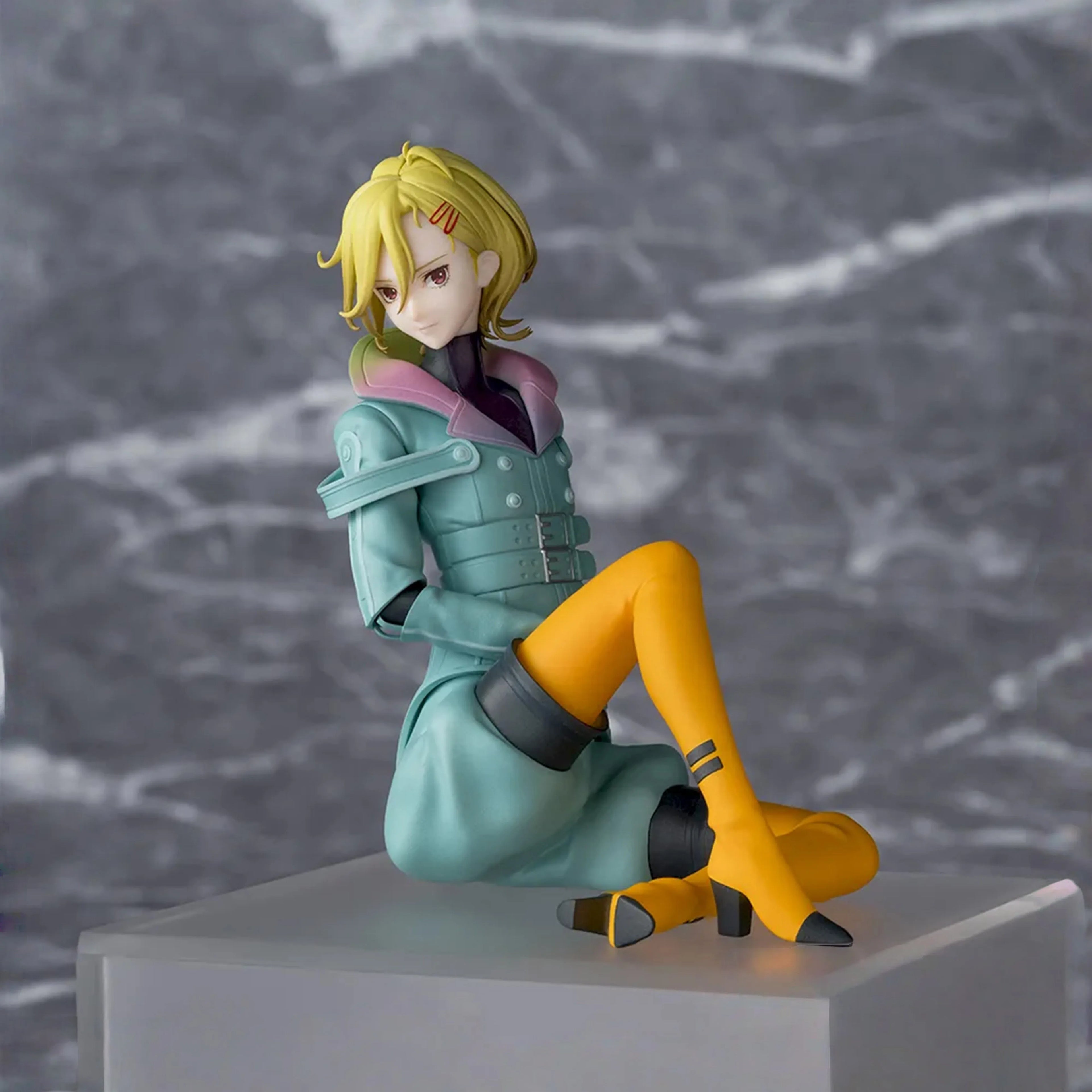 Genuine Sega Gnosia Seth Noodle Stopper Prize Action Figure Model Sitting Pose Anime Character Collectible Statue Desktop Model