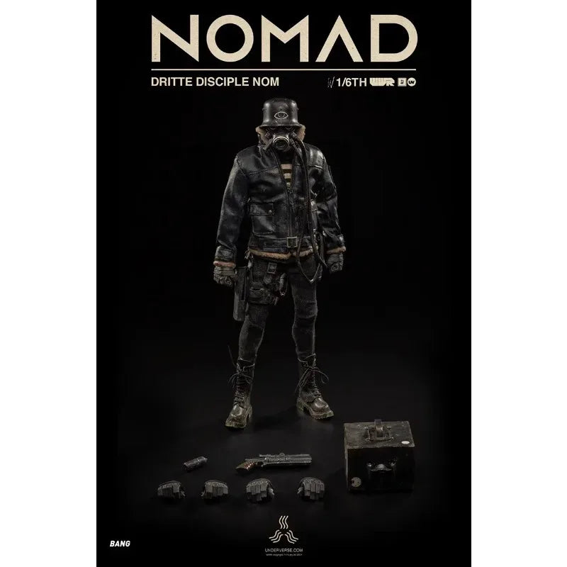 UNDERVERSE UV Original WWR2 NOM Double Nose Tracker Nomad Collectible Movable Action Figure Toys Gifts for Boys & Collectors