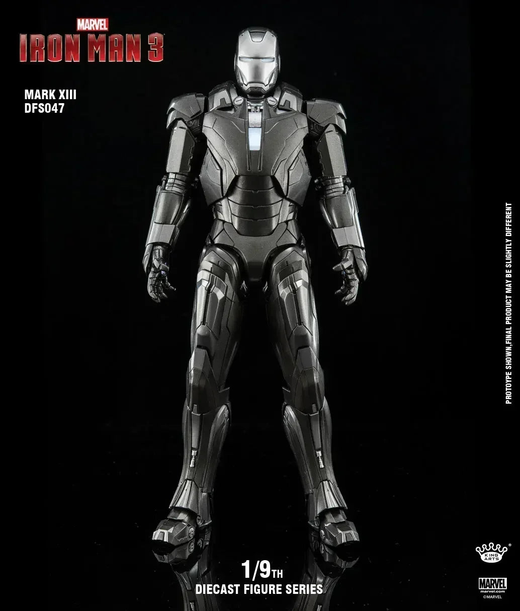 1:9 Mk8 Mk9 Mk11 Mk12 Mk13 Mk14 Marvel Iron Man Kingarts Ka Complete Alloy Toy Figure Assembled Collectible Model Gift Boy Deco
