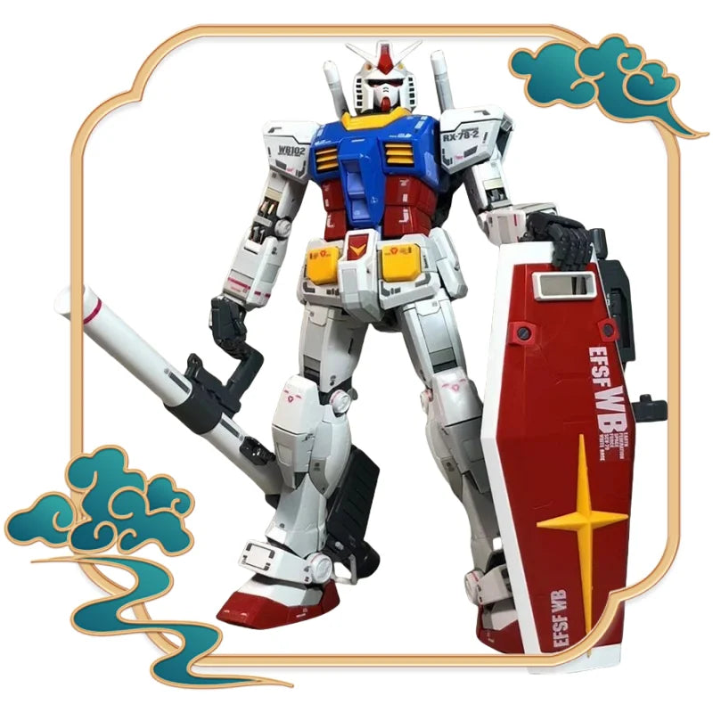 DABAN 6628 Ancestor MB RX-78-2 Perfect Strike MG 1/100 SEED DESTINY DIY Assembly Action Figures Anime Model Toy Gift Boyfriend
