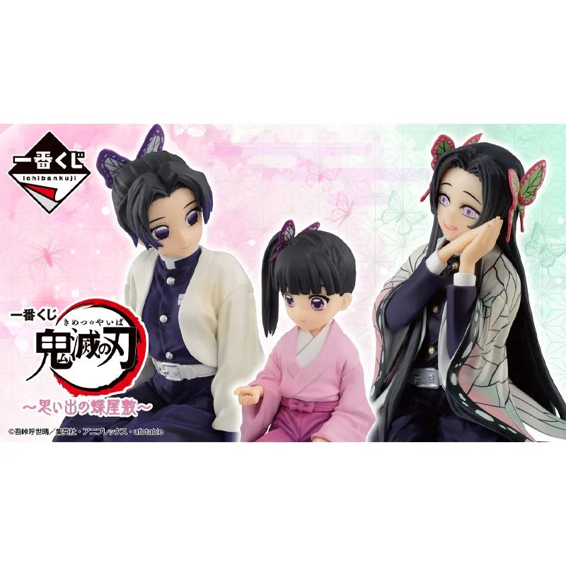 В наличност Bandai Ichiban Demon Slayer Shinobu Kocho Kanao Tsuyuri Фигура Аниме фигурка Екшън модел Колекционерски играчки Подарък