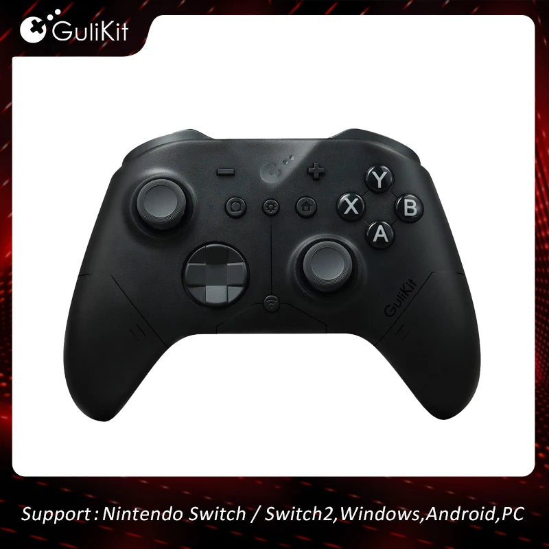 GuliKit ES Pro E-Sports Bluetooth Controller for Nintendo Switch / Switch 2, PC, Windows, Android Wake-up with TMR Joysticks