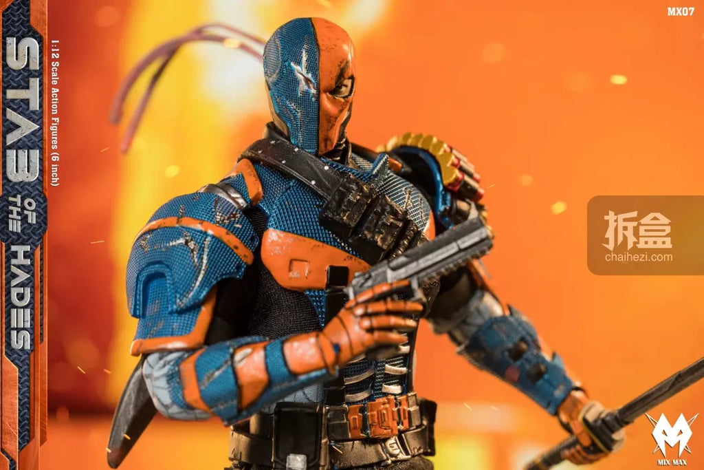 PSERTOYS MIXMAX Genuine Stae of The Hades Death Knell Handsome Superhero Villain 1/12 Scale Commoner Action Figures Model Toys