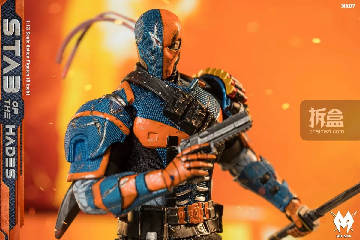 PSERTOYS MIXMAX Genuine Stae of The Hades Death Knell Handsome Superhero Villain 1/12 Scale Commoner Action Figures Model Toys
