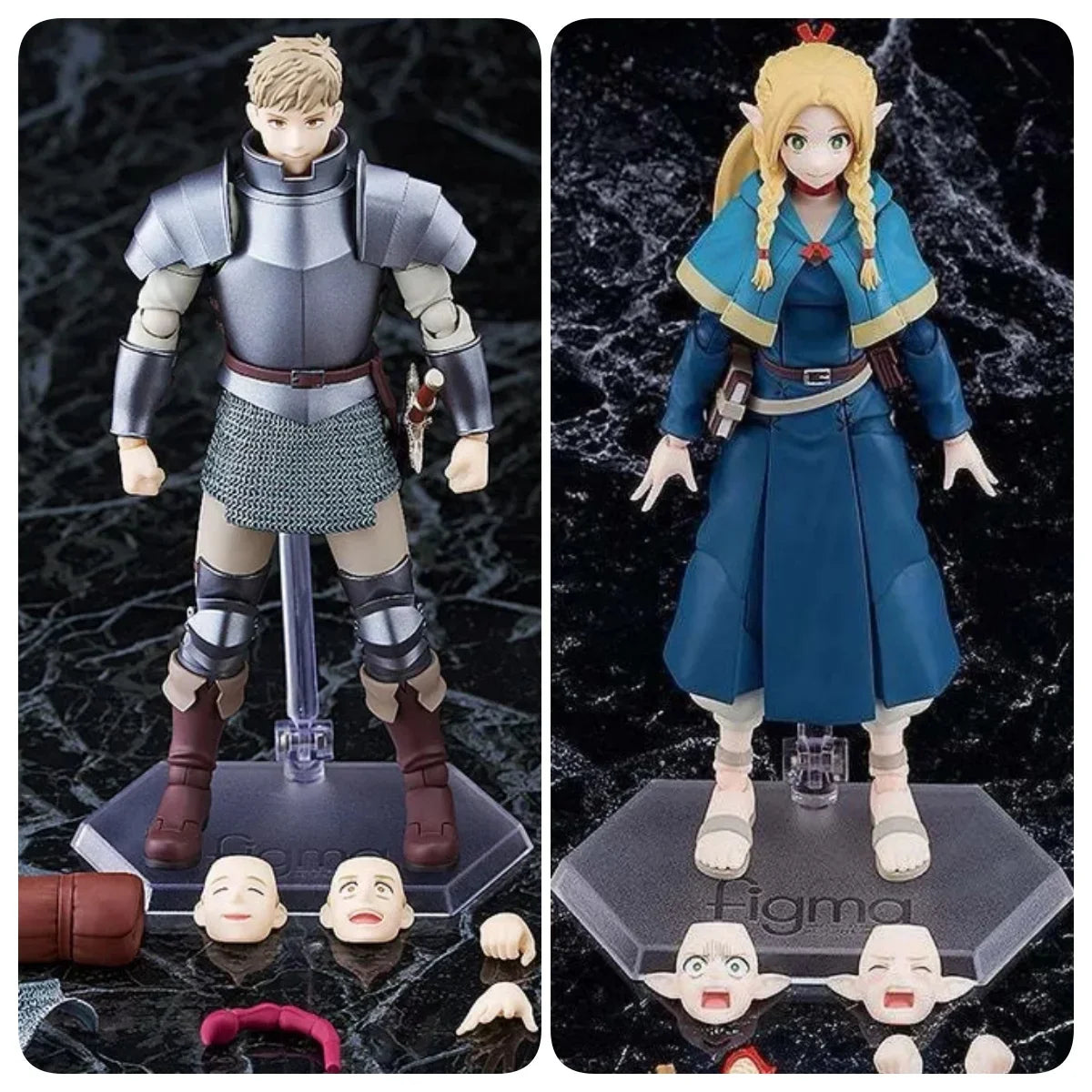 In Stock Fast Ship Figma 631 and 633 Delicious in Dungeon Laios In Stock Anime Action Collection Figures Model Toys
