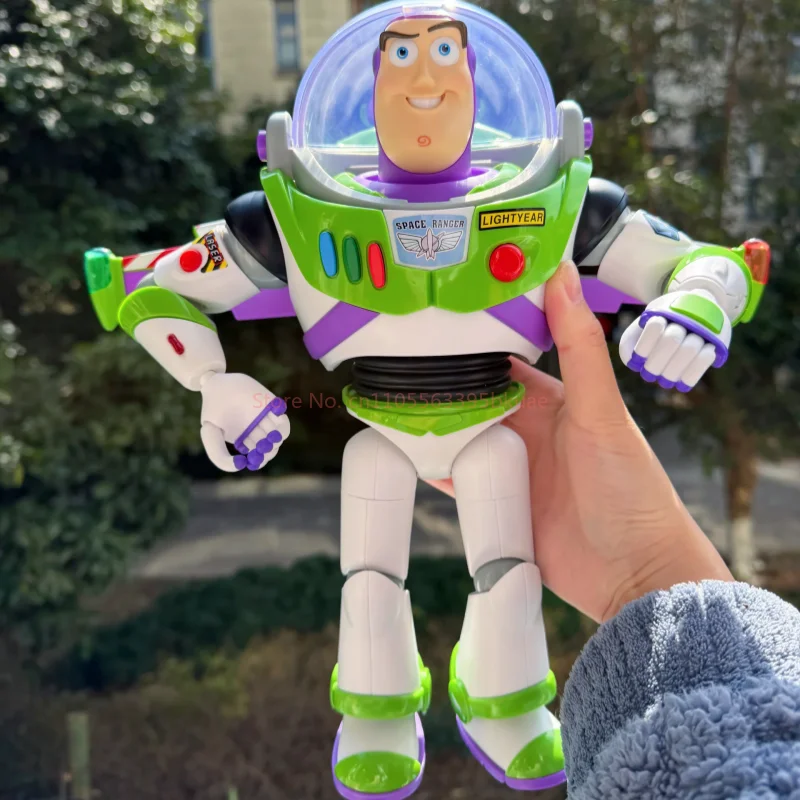 In Stock Disney Toy Story Buzz Lightyear Action Figure 17 Joints Movable Collectible Assembled Model Toys Ornament Birthday Gift