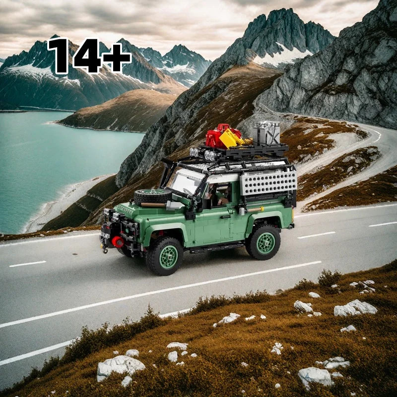 New 2336pcs Home Decoration classic 90 off-road vehicle model building 10317 mechanical assembly boy birthday gift