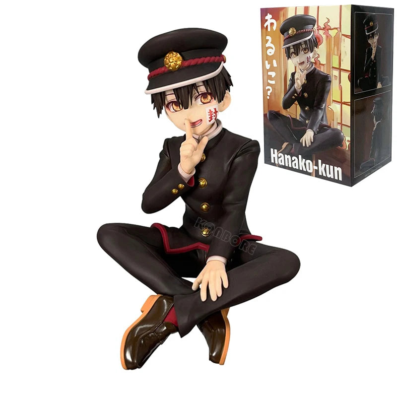 Noodle Stopper Jibaku Shounen Hanako-kun Anime Figure FuRyu Toilet-bound Hanako kun/Amane Yugi Action Figure Model Doll Toy Gift