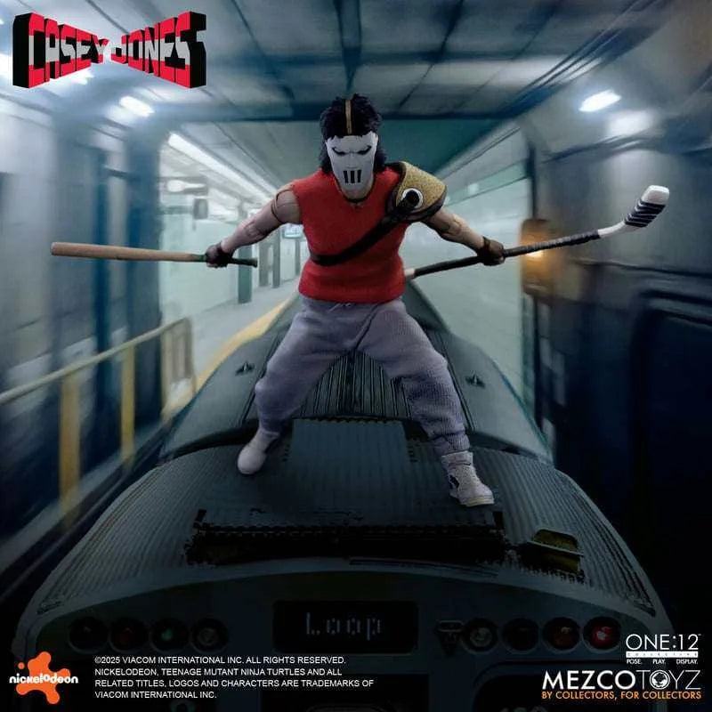 Mezco Toyz Original Teenage Mutant Ninja Turtles Series Casey Jones Anime Action Figure Model Toys Movable Model Gifts Fo Boys