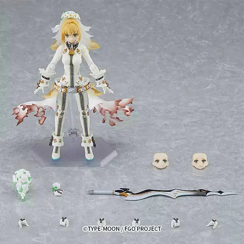GSC Original figma Anime Figure Saber/Nero Claudius (Bride) Action Figure Toys For Boys /Girls /Kids /Christmas Gift
