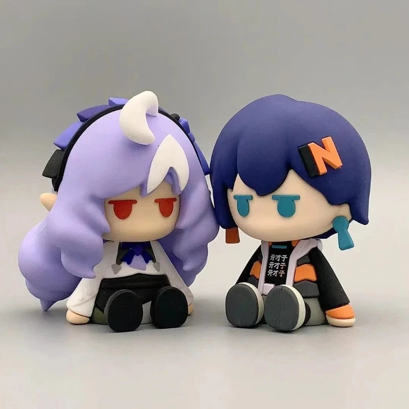 7cm Zenless Zone Zero Figure Ellen Joe Hoshimi Miyabi Q Version Anime Collectible Model Desktop Decorations Holiday Gifts Toys