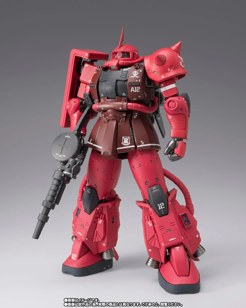 In Stock Genuine BANDAI GUNDAM FIX FIGURATION METAL COMPOSITE MS-06R-1A High Mobility Type Zaku 2 Figure Anime Action Model Toy