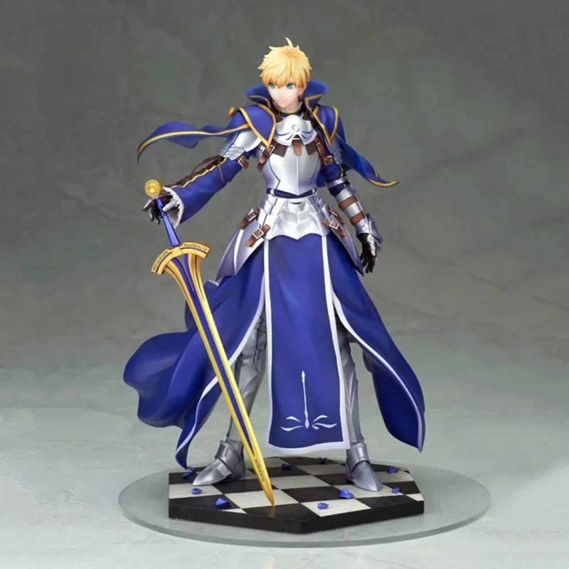 24cm New Fate/stay Night Arthur Pendragon Anime Figure Peripheral PVC Model Statue Desktop Decoration Ornaments Kids Gift Toys