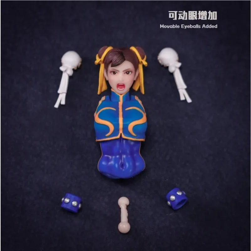 Xuan Cocoon Studio Original 1/12 Scale Street Fighter Series Fighting Girl Chun-Li Anime Action Figure Collectible Model Toys