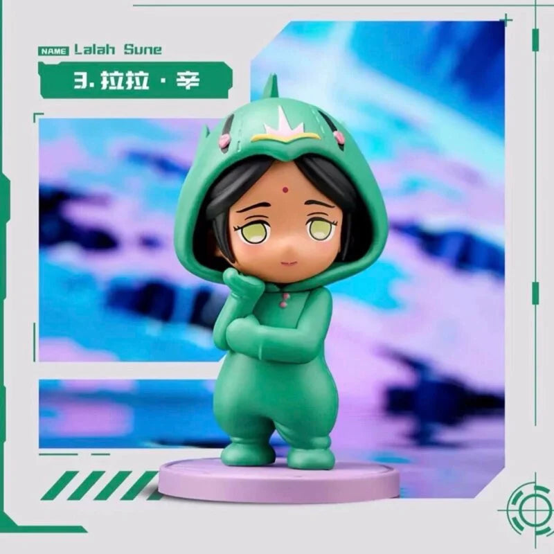 NEW Bandai BNFIGURE Q Pajamars Figure Toy Mobile Suit Gundam Universe Century Figure Doll Suit Second Generation Blind Box Gift