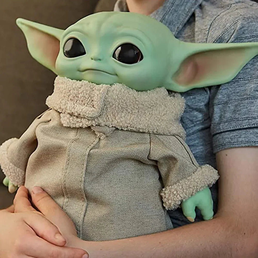 17-28cm Disney Movies Star Wars 28cm Baby Yoda Action Figure Toy Model Dolls Toys Kids Birthday Gifts