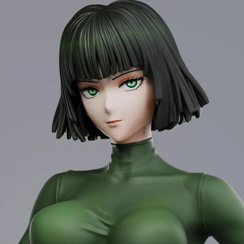 Нова гореща фигурка на One Punch Man, Фубуки 22 см, модел от смола, боядисана завършена версия, аниме фигурка, пластмасов модел, играчка, подарък