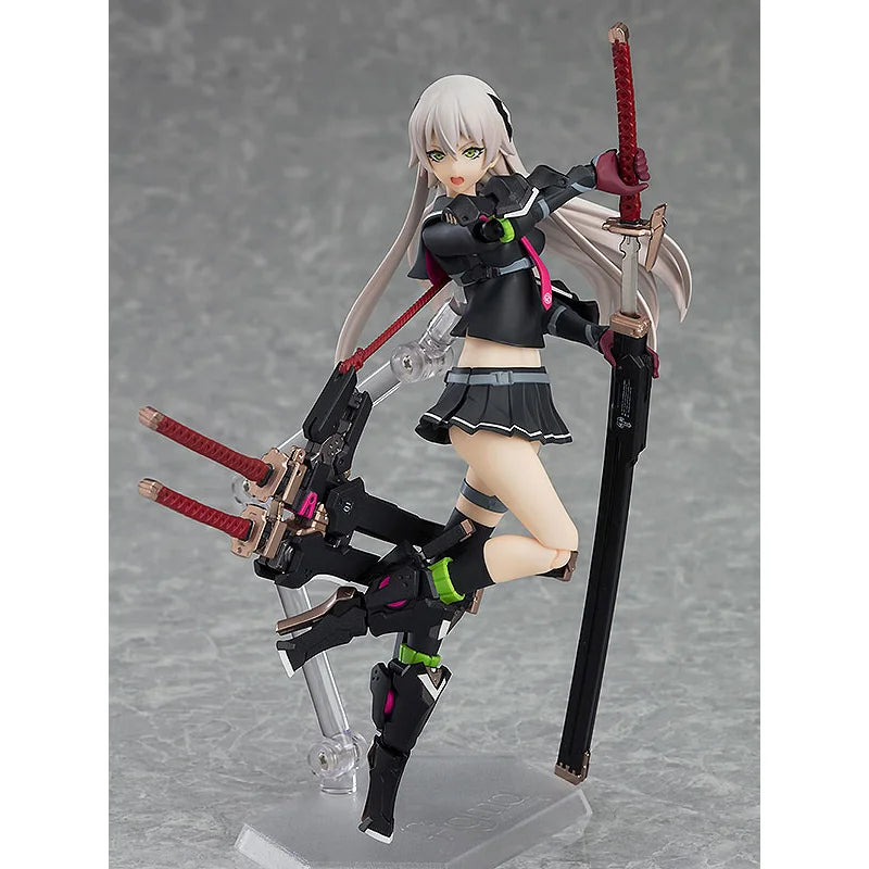 Anime 100% Original Figma 396 Heavily Armed High School Girls Ichi In Stock Anime Action Collection Figures Model Toys
