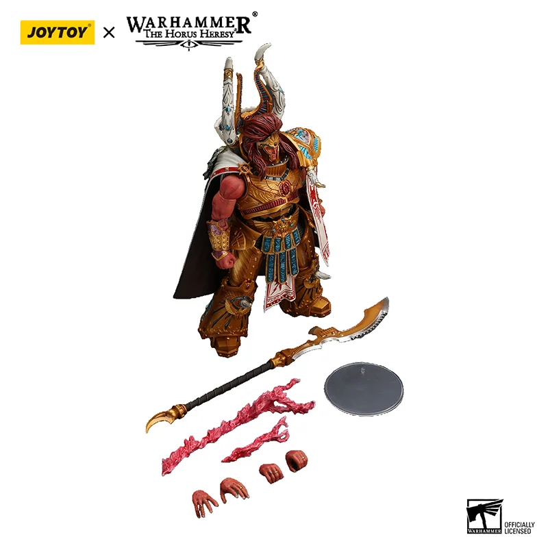 JOYTOY Action Figures 1/18 Warhammer 30K  Thousand Sons Magnus The Red Primarch of The XVth Legion Collection Model Toys Gifts