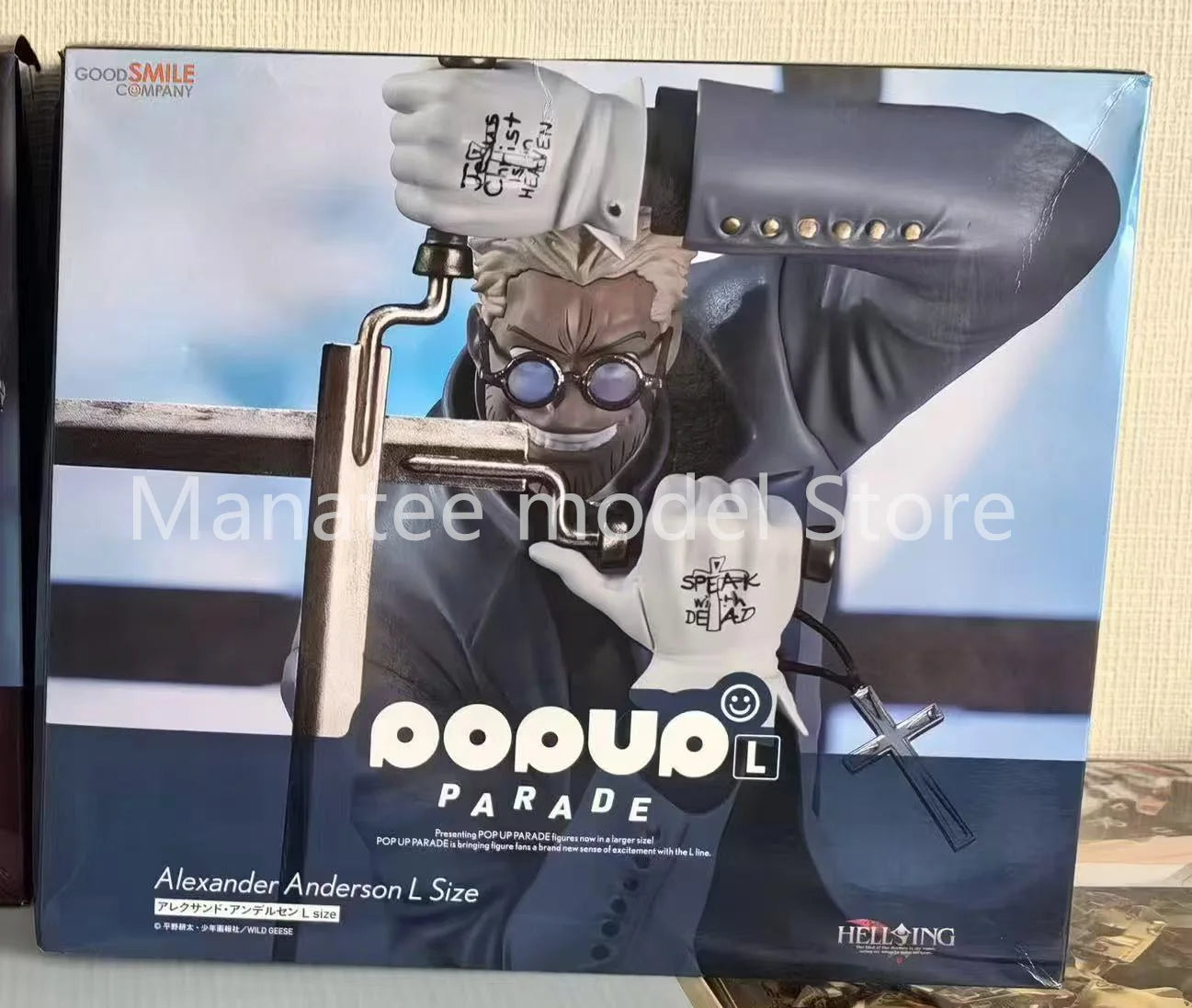 100% Original Alexander Anderson L Size PVC Action Figure Anime Model Toys Figure Collection Doll Gift