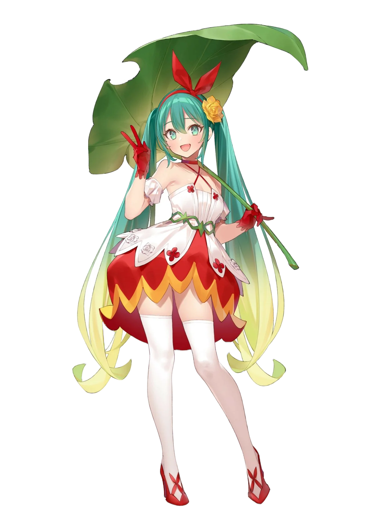 20CM Anime Hatsune Miku Figure Fairytale Wonde Hatsune Miku Gift Collection Figure Gift Doll Collection Decoration PVC