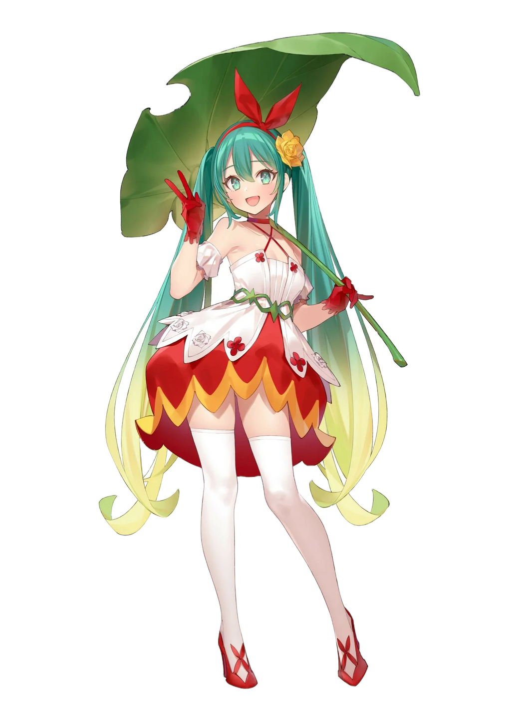 20CM Anime Hatsune Miku Figure Fairytale Wonde Hatsune Miku Gift Collection Figure Gift Doll Collection Decoration PVC