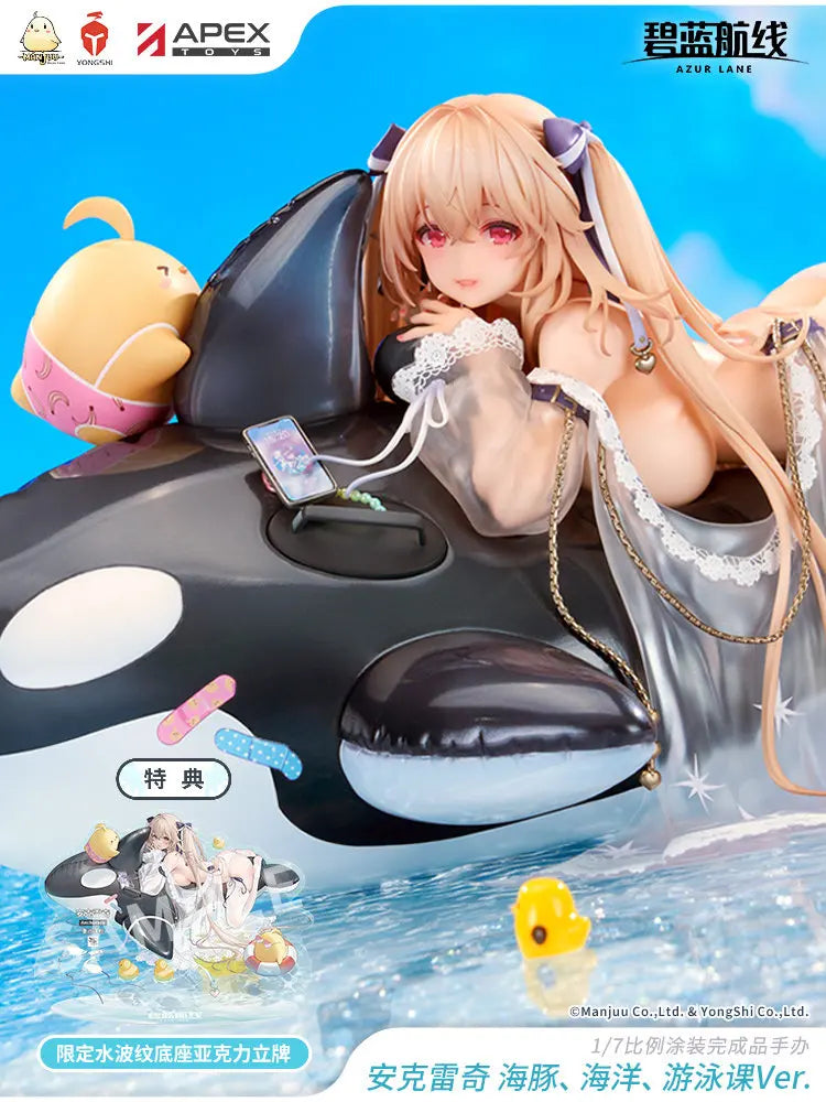 Apex Toys Azur Lane Anchorage 1 7 Scale Figure Dolphin Ocean Swimming Class Ver Anime Collectible Figure For Adult Collectors