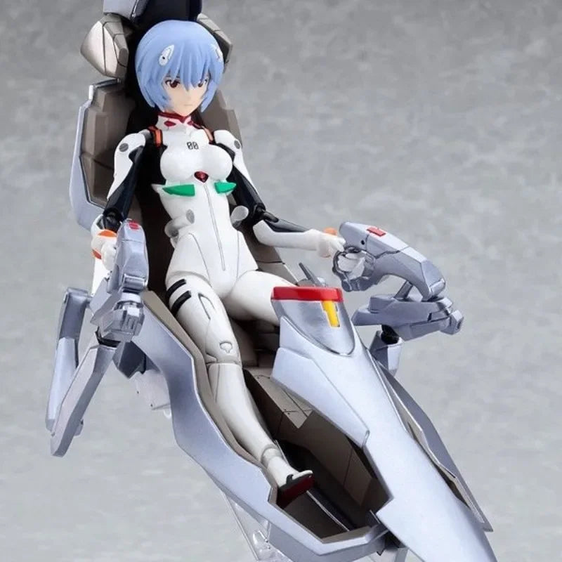 NEON GENESIS EVANGELION Ayanami Rei figure model creative high-value joint movable cute cartoon car computer desktop ornaments