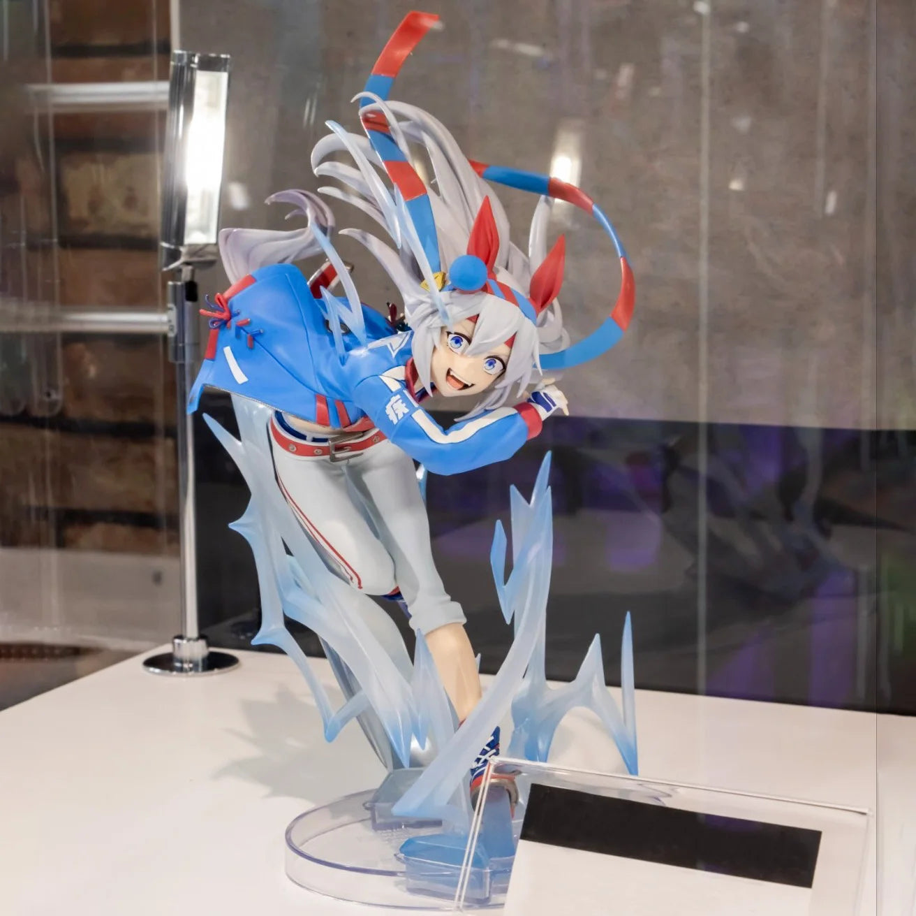 New Product Glasses Factory EVOLVE Uma Musume Oguri Cap Tamamo Cross PVC Figure 20cm Anime Toy Prize Authentic In Stock