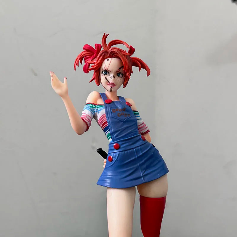 Horror Bishoujo Michael Myers Freddy Krueger Jason Voorhees Chucky Pennywise Figurine Collection Action Figure Halloween Gifts