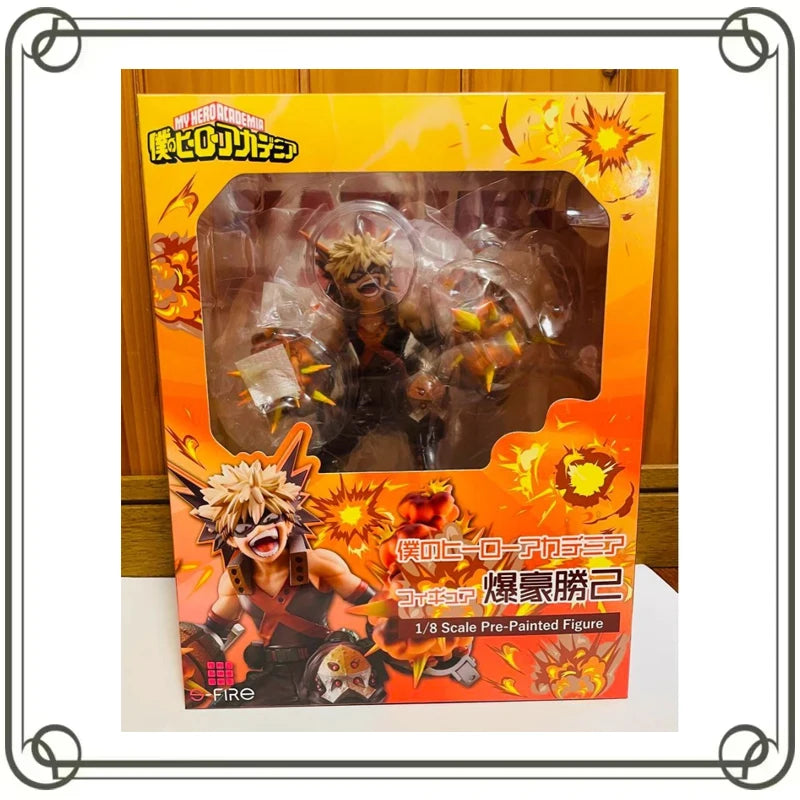 Bakugou Katsuki My Hero Academia 1/8 Collection Ornament Anime Action Figures Model Kids Toy