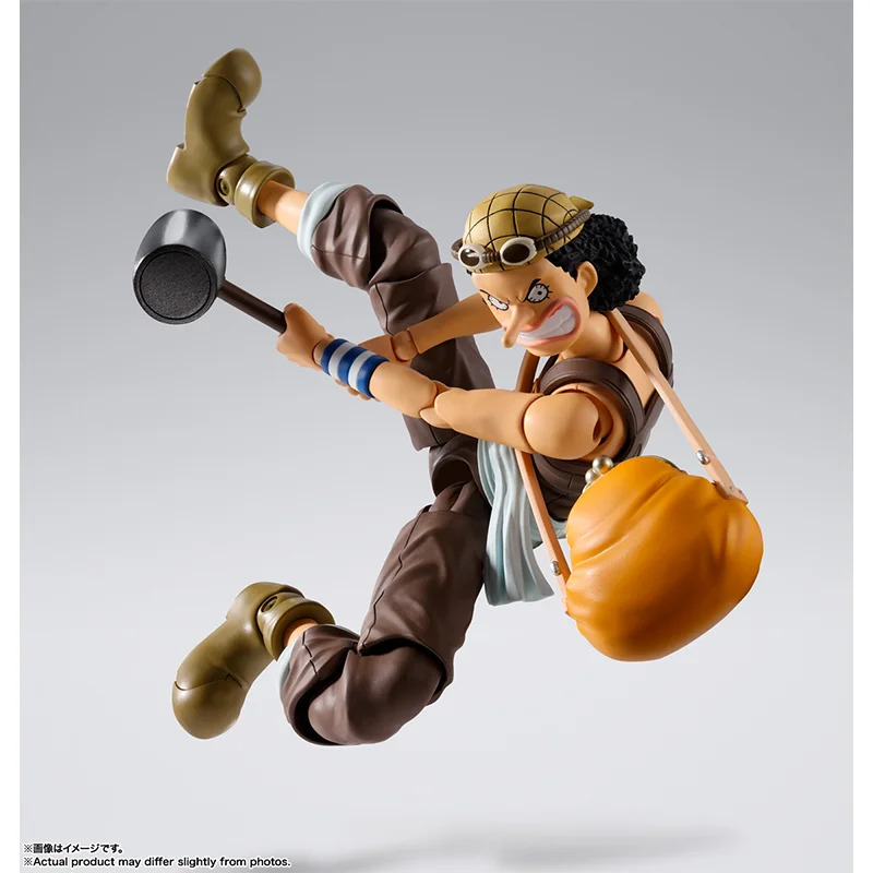 Original Bandai ONE PIECE S.H.Figuarts SHF Usopp Romance Dawn Anime Action Collection Figures Model Toys In Stock