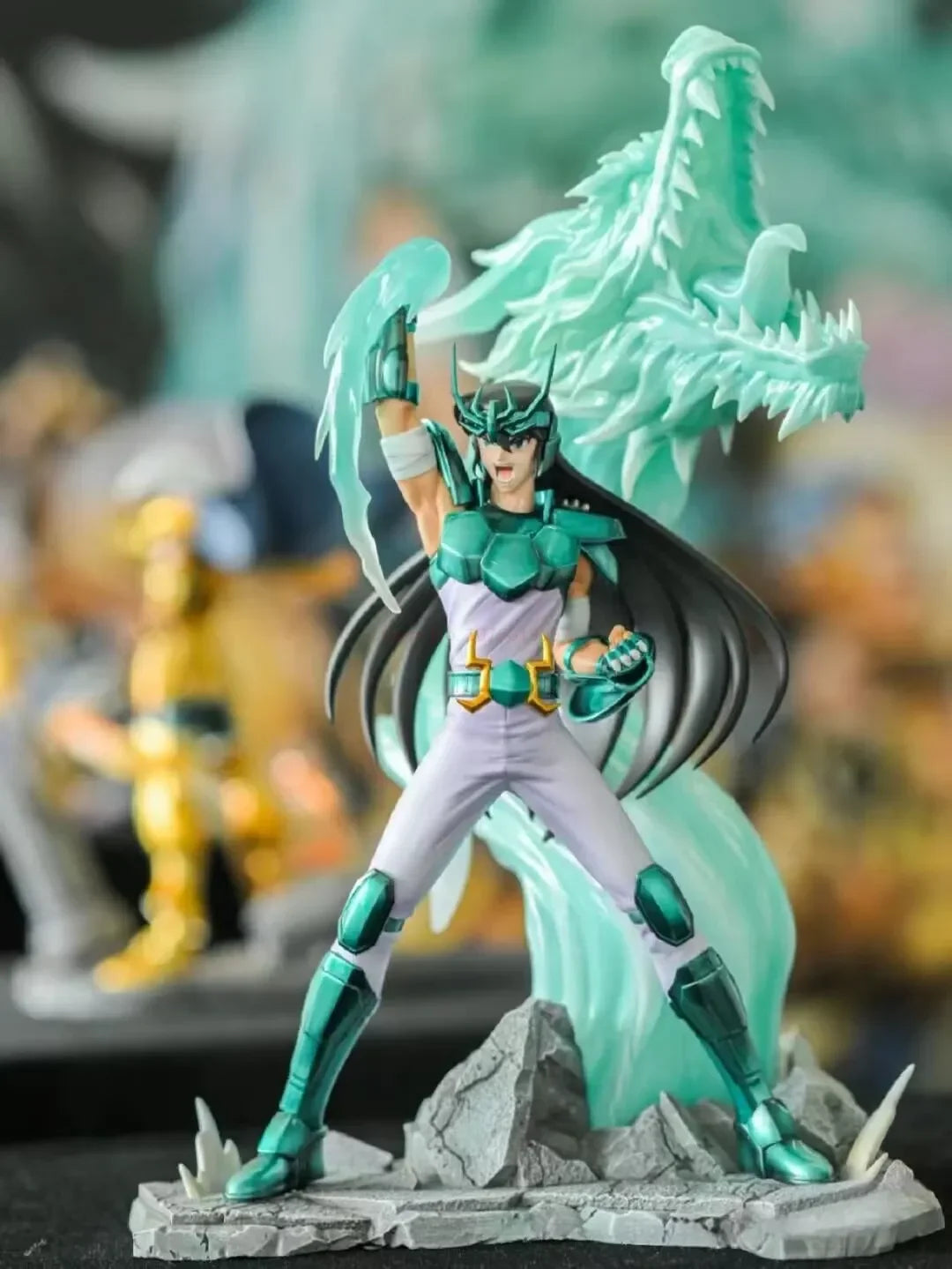 Original Genuine Bandai Saint Seiya Myth Cloth Aries No Muu Dragon Shiryu Final Death Mask Aldebaran  Model Toys Gifts