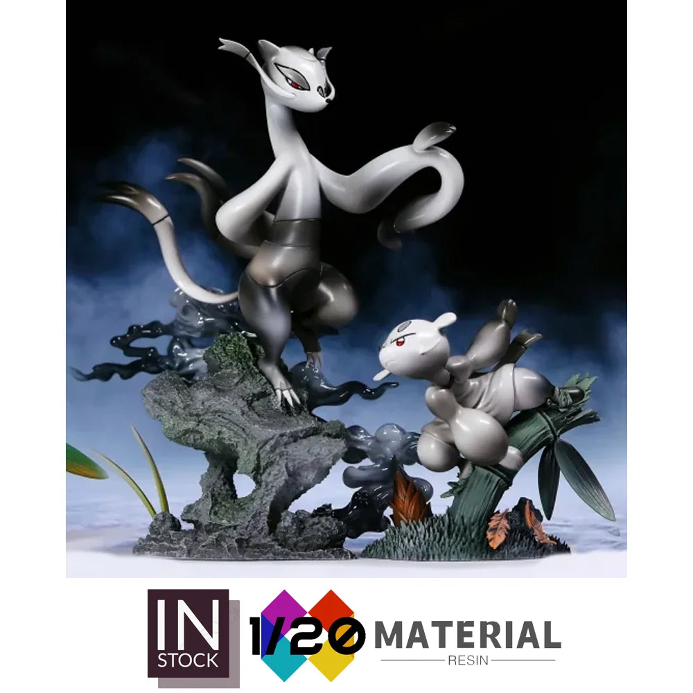 [In Stock]1/20 Resin Scale World [ChihiroSOCIETY] - Mienfoo & Mienshao [Split RE-MENT]