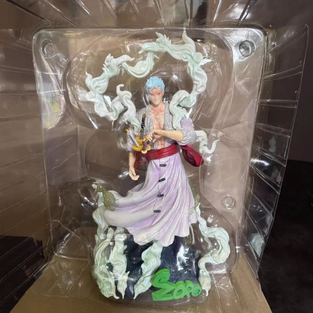 One Piece Anime-Figur Roronoa Zoro Figur Zoro Figur PVC Gk Statue Modell Puppen Sammlung Schreibtischdekoration Spielzeug Kindergeschenk