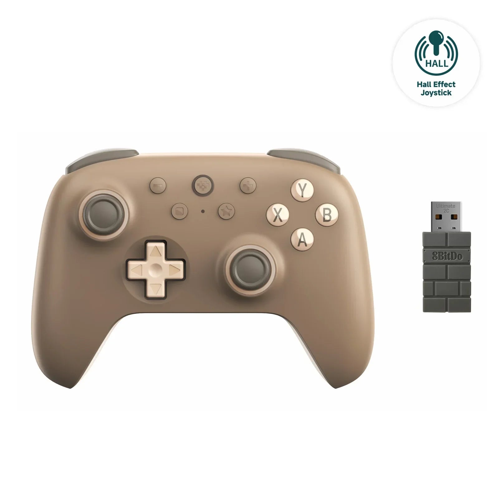 8BitDo Ultimate 2C Wireless Gaming Controller New Color Gamepad Joystick for PC Windows 10/11 Steam Deck Raspberry Pi Android