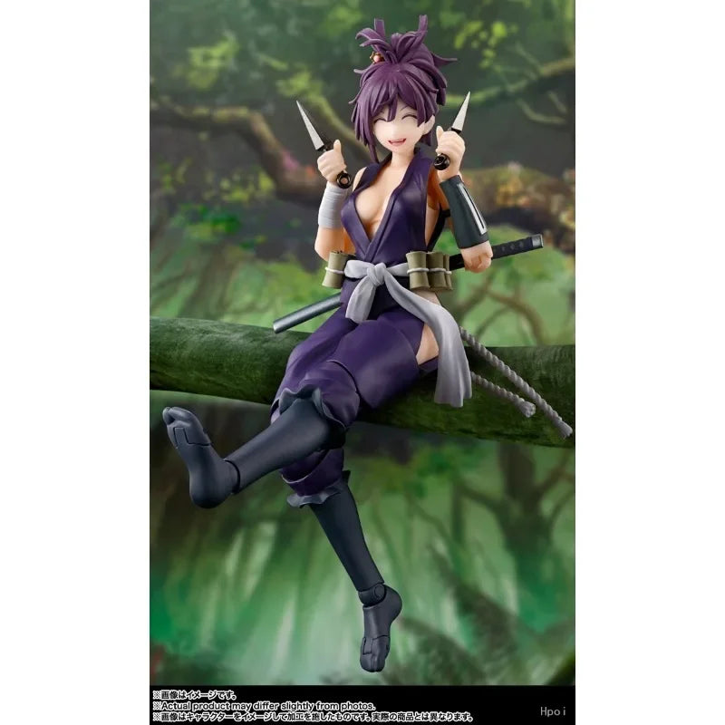 Bandai Original SHF Hell's Paradise Gabimaru The Hollow Sagiri Yamada Asaemon Yuzuriha Anime Action Figure Model Toy Boys Gift