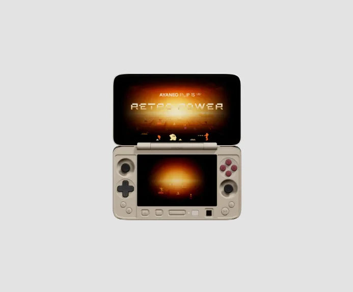 AYANEO Flip 1S DS Flip Game Console 7" 1080P 144Hz OLED Screen Portable Handheld Console HX370 8840U Dual Screens Game Machine